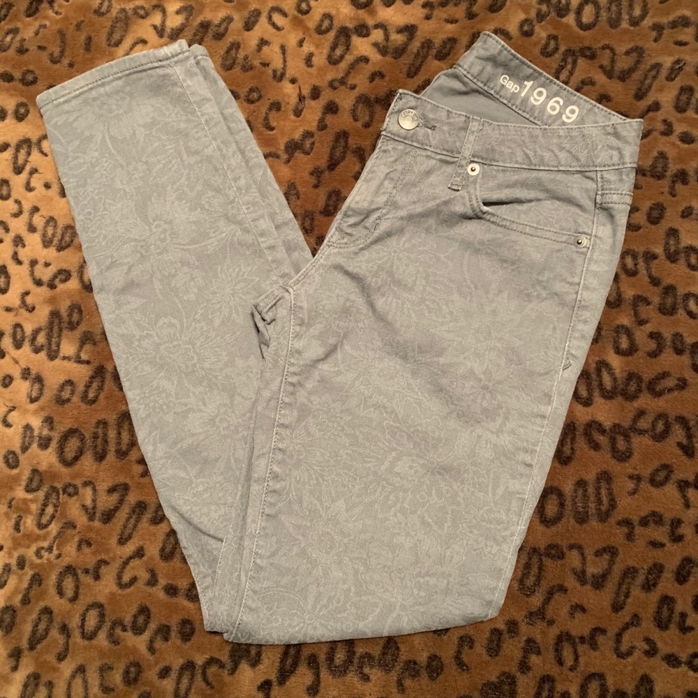 Retro Gap Floral Always Skinny Jeans - Picture 2 of 5